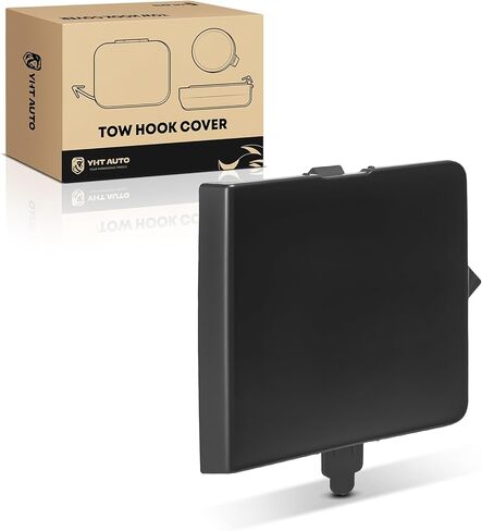 غطاء خطاف السحب YHTAUTO متوافق مع Mitsubishi Mirage 2021 2022 2023 2024 Hatchback، Mirage G4 2021-2024 Sedan، غطاء فتحة حامل المصد الأمامي، غطاء عين السحب in Saudi Arabia