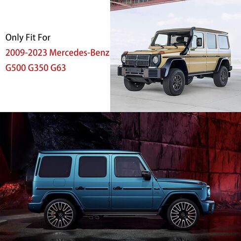 غطاء تخزين السيارة الداخلي المقاوم للغبار متوافق مع ملحقات Mercedes-Benz Wagon G-Class AMG 2009-2025 لحماية معرض السيارات تحت الأرض (G500 G350 G63 AMG) (أسود) in Saudi Arabia