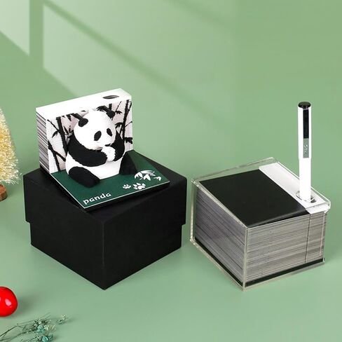 Time Piece Calendar, 2026 Desk Calendar With LED Light, 3D Tear-away Paper Carving Art Memo Pad Notepad Gift For Christmas Housewarming Desktop Decoration(With Calendar, Without Light) in Saudi Arabia