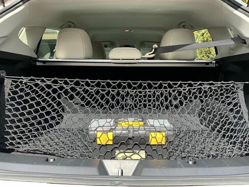شبكة شحن منظمة لصندوق السيارة لسيارة Subaru Crosstrek 2016-2025 - شبكة شحن بنمط مغلف لسيارات الدفع الرباعي/العربة - شبكة تخزين ممتازة لتنظيم صندوق السيارة - متوافقة مع Crosstrek in Saudi Arabia