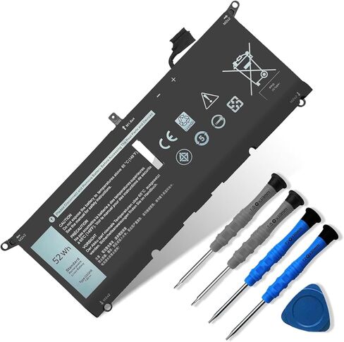 Dentsing PW23Y Laptop Battery Compatible with Dell XPS 13 9360 P54G002 13-9360-D1605G 13-9360-D1605T 13-9360-D1609 13-9360-D1609G 13-9360-D1705G Series Replacement TP1GT RNP72 0RNP72 0TP1GT in Saudi Arabia