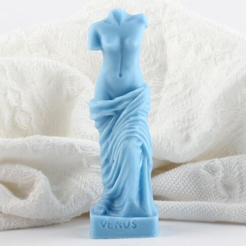 3D Venus Goddess Candle Mold Venus Goddess Portrait Ancient Roman Venus Silicone Mold for Candle Making Resin Aromatherapy Gypsum Wax Clay Craft in Saudi Arabia
