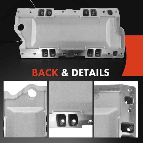 A-Premium Aluminum Single Plane EFI Multi-port SBC 4150 Intake Manifold [W/Fuel Rail, Idle-2500-7500] Compatible with Chevy, GMC, Olds & More GMC Vehicles - C,G,K,R,V-Class, Regal, Truck & More in Saudi Arabia