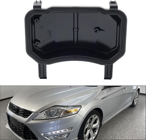 FSFY Left Side Headlight Dust Cover Lid Front Headlight Lamp Cap 1 Pc For Ford Mondeo MK4 08-13 PC Black in Saudi Arabia