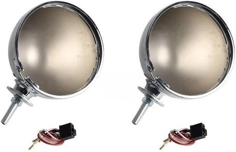 motorcycle headlight cover 7" Headlight Housing For Baja Bug Dune Bu&ggy Manx Rods Motorbike Headlamp Front Head Light Lamp Bucket Cover Accessories in Saudi Arabia