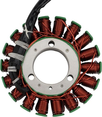 Magneto Stator 18 لفائف التآكل والرطوبة استبدال الجزء الثابت للمحرك الكهربائي متوافق مع 2020 YZF-R25 2019-2021 YZF-R3 MT25 2020 2021 MT03 دراجة نارية in Kuwait