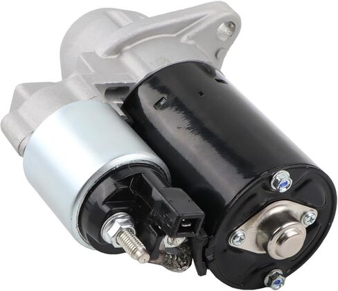 Starter Motor 12V 1.1KW 9 Teeth Clockwise Compatible with 07-09 BMW 323i, 06 325i, 07-11 328i, 06 330i, 07-11 335i, 07-11 X5, 525i 528i 530i X3 X1 740i 740Li X6 X3, 2.0L 2.5L 3.0L, 17922N in Saudi Arabia