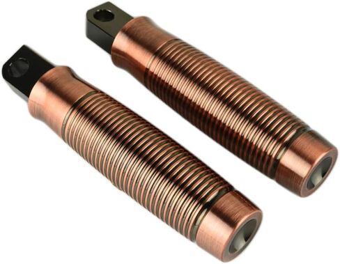 Boldness Motorcycle Custom 1" Hand Grips Foot Pegs Gear Shifter Peg Set For Harley XL 883 1200 48 Sportster Dyna 1884-2014 (Bronze) in Saudi Arabia