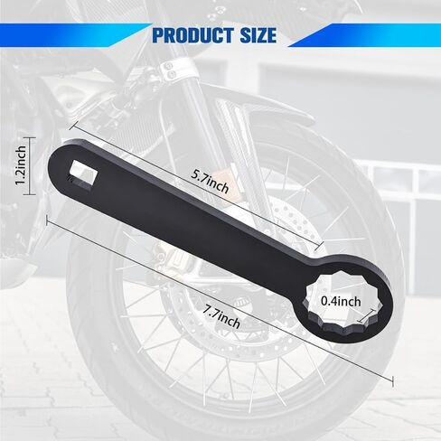 أداة مفتاح ربط المحور الخلفي للدراجة النارية مقاس 36 مم، OEM#HD-47925 مفتاح عزم دوران محور العجلة الخلفية، أداة شد حزام محرك اليد للدراجة النارية، متوافقة مع التجول، Road King، Electra Glide in Saudi Arabia