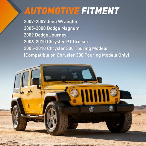 Nilight Bumper Fog Light Compatible with 2005-2010 Dodge Grand Cherokee 2007-2009 Durango 2007-2009 Chrysler 300 SRT8 Aspen 2005-2009 Dodge Dakota 2006-2010 Commander 2006-2008 Raider,2 Years Warranty in Kuwait