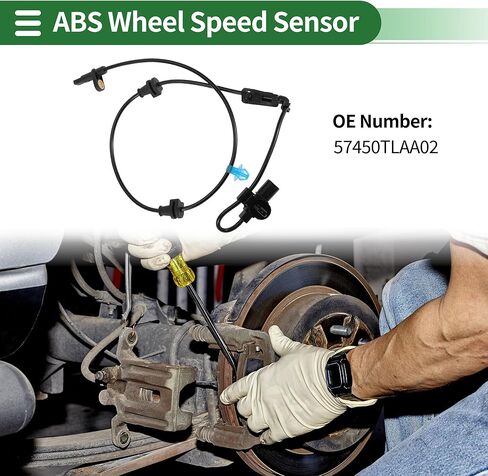 Motoforti ABS Wheel Speed Sensor ABS Sensor Anti-lock Braking System Sensor for Honda CRV 2017-2020 No.57450TLAA02 Front Right in Saudi Arabia