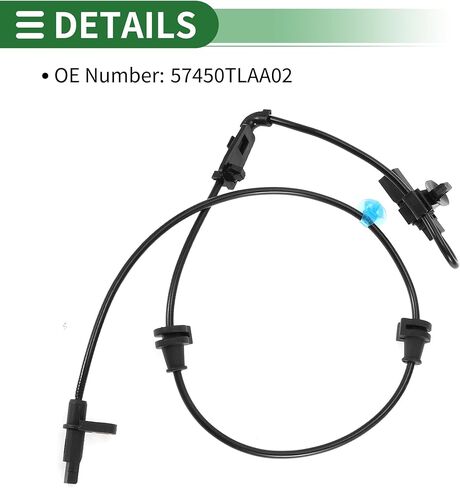 Motoforti ABS Wheel Speed Sensor ABS Sensor Anti-lock Braking System Sensor for Honda CRV 2017-2020 No.57450TLAA02 Front Right in Saudi Arabia