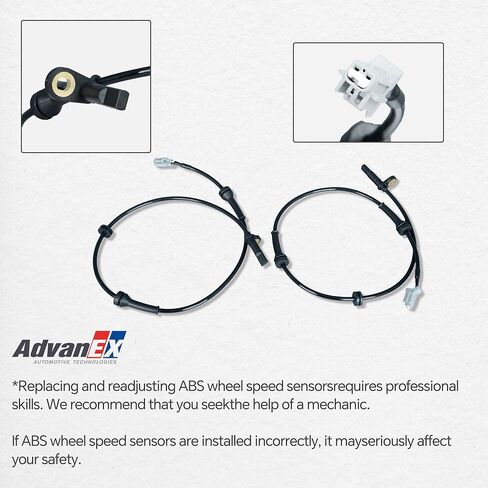 479101DA1A Front Left and Right ABS Wheel Speed Sensor Compatible with Nissan Altima Maxima Rogue X-Trail Replace 47910-1DA1A 47910JG000 ALS1658 in Saudi Arabia