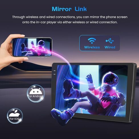 8-Core 4+64G Android 13 Touch Screen Radio for Kia Soul 2014-2017(Manual A/C), 9'' Car Stereo Carplay Upgrade Headunit Android Auto, AHD Backup Camera, Mirror Link, GPS Navigation in Kuwait