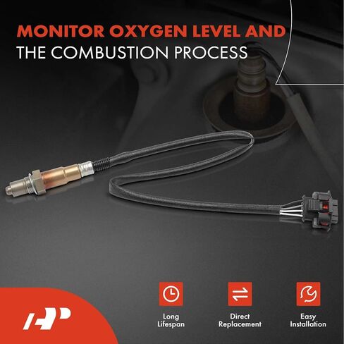 A-Premium O2 Oxygen Sensor Compatible with Chevrolet Sonic 2012-2018, Cruze 2011-2015, Cruze Limited 2016 & Porsche 911 2001-2005, Carrera GT & Saab 9-5 2010-2011, Replace# 55568696, 55572215 in Saudi Arabia