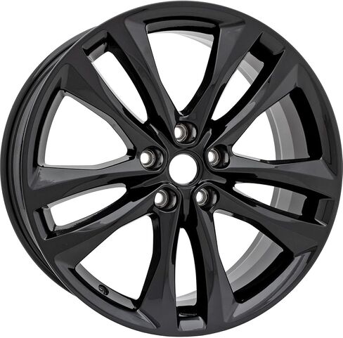 New 19x8.5" 19 Inch Black Aluminum Alloy Wheel Rim for Chevrolet Malibu Midnight 2021 2022 | ALY05857U47N | Direct Fit - OE Stock Specs in Saudi Arabia