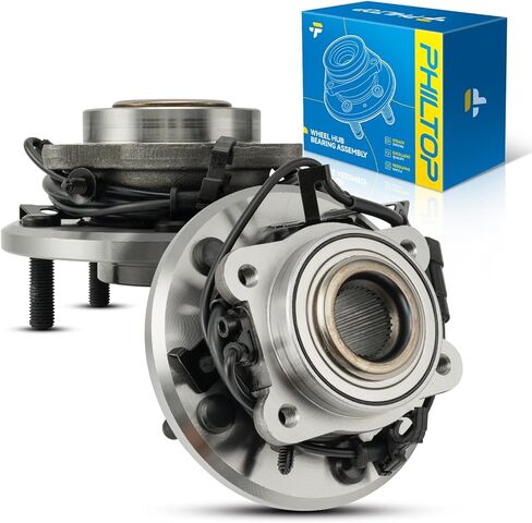 PHILTOP 512347 Rear Wheel Hub Bearing Assembly for Ma2da 3 2004-2013, 5 2006-2010, 5 2012-2015, Wheel Bearing 5 Lugs 2PCS in Kuwait