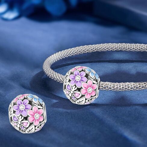 1Pc Silver Plated Fashionable Colourful Butterflies for Women Bracelets Bangles DIY Jewelry Making And Daily Outfit Matching Jewelry Decoration for Women Bracelets Bangles DIY Jewelry Making in Saudi Arabia