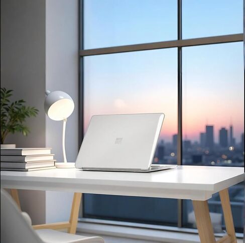 Se7enline Clear Case Compatible with 13.8" Microsoft Surface Laptop 7 2024 13.8-Inch Cover Fits Model 2036 Lightweight Durable Scratch-Resistant Easy Install + Keyboard Cover, Crystal Clear in Saudi Arabia