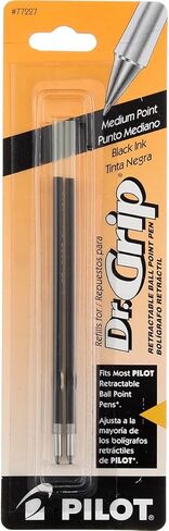إعادة التعبئة، أفضل / Easytouch / Dr Grip Retract Ballpoint، متوسط، 2/عبوة [مجموعة من 5] in Saudi Arabia