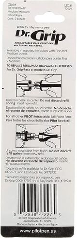 إعادة التعبئة، أفضل / Easytouch / Dr Grip Retract Ballpoint، متوسط، 2/عبوة [مجموعة من 5] in Saudi Arabia