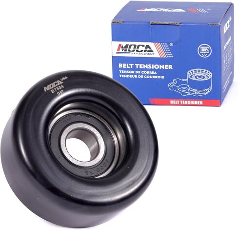 بكرة حزام المهمل من MPLUS تناسب BUICK 2004-2007 Rainier 4.2L GAS، لسيارة CHEVROLET 2002-2009 Trailblazer 4.2L GAS، 2002-2006 Trailblazer EXT 4.2L GAS، لكرايسلر 2005-2005 Pacifica 3.8L GAS in Saudi Arabia