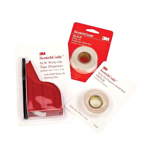 3M ScotchCode Wire Marker Tape Refill Roll SLS-R, 1 in. x 2.125 in in Saudi Arabia