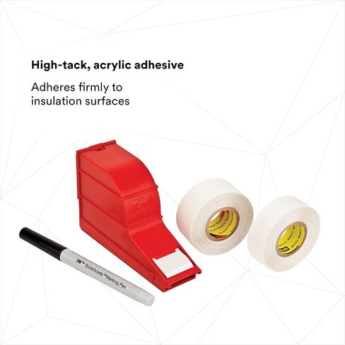 3M ScotchCode Wire Marker Tape Refill Roll SLS-R, 1 in. x 2.125 in in Saudi Arabia