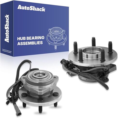 مجموعات محمل محور العجلة الأمامية AutoShack مع استبدال ABS لسيارة جيب ليبرتي 2002-2007 2-PC in Saudi Arabia