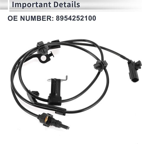 Front Left ABS Wheel Speed Sensor for Toyota Prius C 2012-2019 ABS Sensor Anti-lock Braking System Sensor No.8954252100 1 Pcs in Saudi Arabia