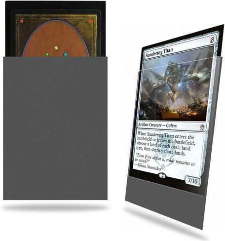 50 Pack MTG Card Sleeves Standard Card Sleeves Sturdy MTG Matte Back Finish Perfect Shuffling Protect All Your Trading Collectible Cards 66x91mm in Saudi Arabia