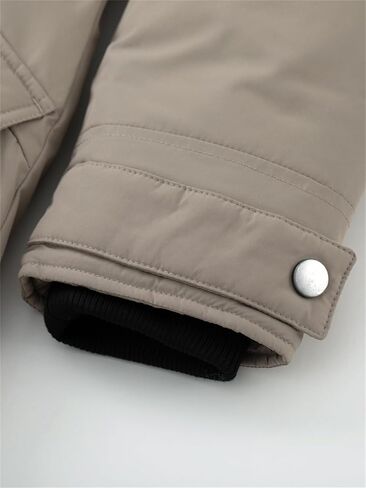 GGleaf Women's Winter Thicken Jacket Quilted Coat Puffer Parka with Faux Fur Trim Hood in Kuwait