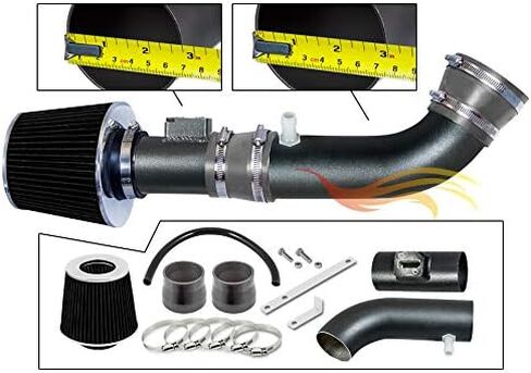 أنبوب أسود غير لامع - مدخل ذاكرة وصول عشوائي قصير متوافق مع 04-11 Ford RANGER/MAZDA B4000 4.0L VCWSI-FD-V17GYB in Kuwait