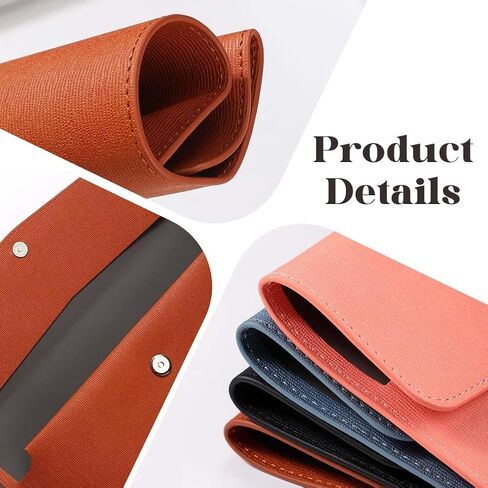 A4 PU Leather Document Folder with Snap Closure File Holder for Letter Size Black Waterproof Portfolio Envelope File Oragnizer Pocket Storage Case for Receipt Contract Stationery Tablet in Saudi Arabia