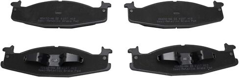 Front Brake Pads Semi Metallic Compatible with 1997-2002 Ford E-150 Econoline 1997-2002 E-150 Econoline Club Wagon 2003 E-150 2003 E-150 Club Wagon in Saudi Arabia