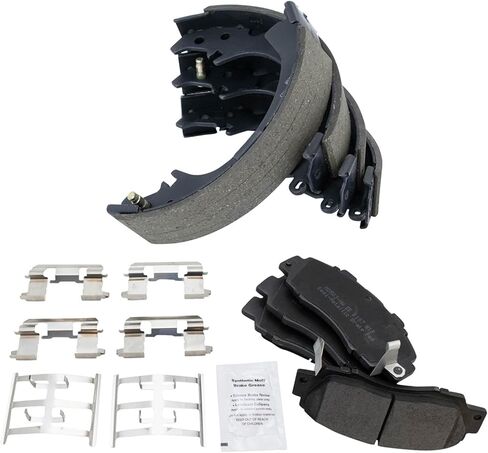 Front Rear Brake Pad Set Semi Metallic Compatible with 1991-2002 Honda Accord 1997-2001 CR-V in Saudi Arabia