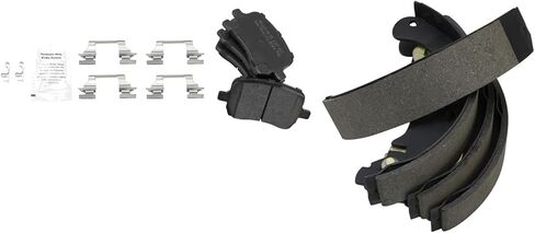 Front Rear Brake Pad Set Semi Metallic Compatible with 2005-2007 Chevrolet Cobalt 2006-2008 HHR 2007-2008 Pontiac G5 2005-2007 Saturn Ion in Saudi Arabia