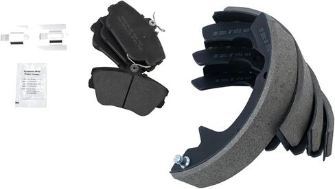 Front and Rear Brake Pads Semi Metallic Compatible with 1996-2007 Ford Taurus 2001-2005 Mercury Sable in Saudi Arabia