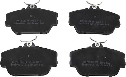 Front and Rear Brake Pads Semi Metallic Compatible with 1996-2007 Ford Taurus 2001-2005 Mercury Sable in Saudi Arabia