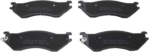 Front Brake Pads Semi Metallic Compatible with 1997 Ford F-250 in Saudi Arabia