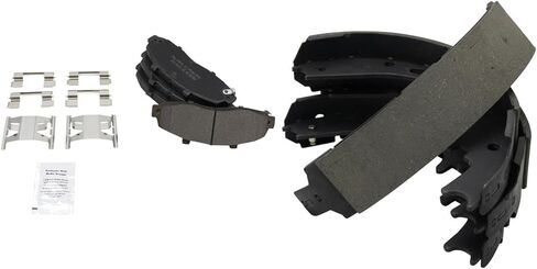Front Rear Brake Pad Set Semi Metallic Compatible with 1997-2003 Ford F-150 in Saudi Arabia