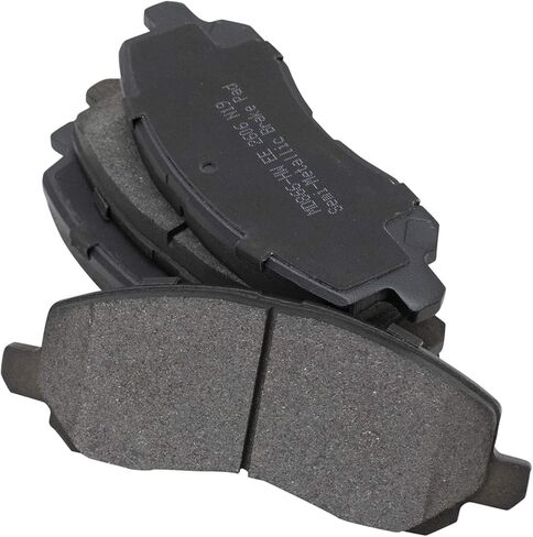 Front and Rear Brake Pad Set Semi Metallic Hardware Compatible with 2007-2009 Chrysler Sebring 2008-2009 Dodge Avenger 2007-2012 Caliber 2008-2014 Jeep Compass Patriot in Saudi Arabia