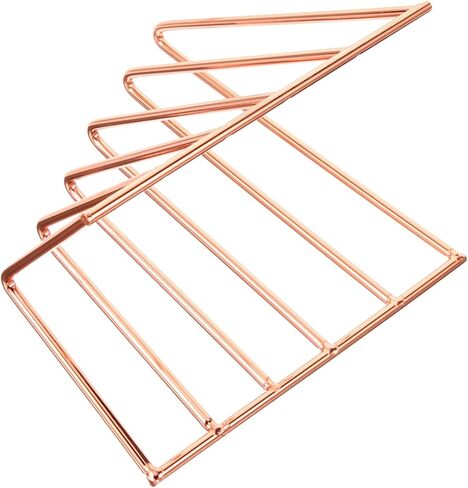 TEHAUX Metal Bookshelf for Desktop Bookends Book Supports Book Storage Rack for Home Office in Saudi Arabia