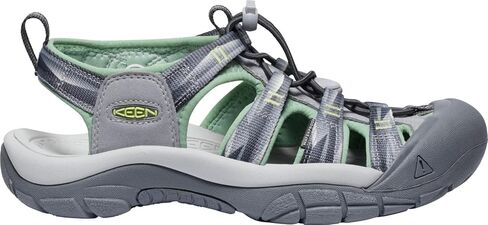 KEEN Women's Newport H2 Closed Toe Water Sandals, Monochrome/Fawn, 7 in Saudi Arabia