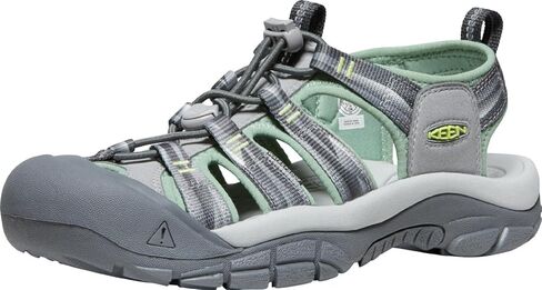 KEEN Women's Newport H2 Closed Toe Water Sandals, Monochrome/Fawn, 7 in Saudi Arabia