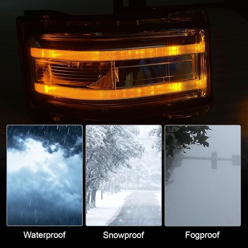Door Tow Mirror Turn Signal LED Lights Passenger Right Side Replacement for F150 F250 F350 F450 F550 2015-2024, Replace FL34-13B381-CC in Saudi Arabia