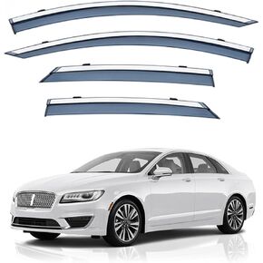 واقيات المطر لسيارة لينكولن MKZ MK2 2013-2020، واقيات المطر، منحرف النافذة الأصلي-4 قطع in Kuwait