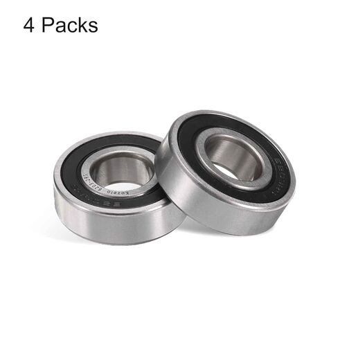 10 قطع 6003-2RS محامل كروية ذات أخدود عميق - [10 × 35 × 17 مم، أختام مطاطية مزدوجة] محمل فولاذي من الكروم للمحركات وعلب التروس للسيارات التي تعمل بالتحكم عن بعد | P6 (ABEC3) in Kuwait