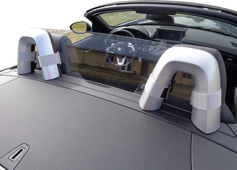 حاجز الرياح رقم 1، حاجز الرياح للزجاج الأمامي، لون دخاني وليكسان، متوافق مع BMW Z4 2009 - الآن in Kuwait