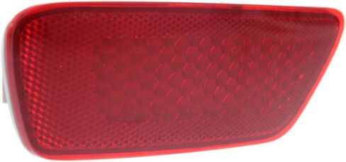 Evan Fischer Rear, Driver Side Bumper Reflector Set Compatible with 2011-2021 Jeep Grand Cherokee, Fits 2022 Grand Cherokee WK, Fits 2011-2017 Compass, Fits 2009-2020 Dodge Journey in Saudi Arabia